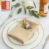 Guardanapos de Hotel, Guardanapos Dobrados para Restaurante, Guardanapos Estilo Ocidental, Bases para Copos de Banquete, Panos para Limpar Copos