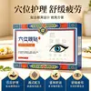 Parche Ocular Punto de Acupuntura Tibetano Parche Herbal para el Cuidado de los Ojos Aliviar Sequedad Ocular Dolor Hinchazón Fatiga Luteína Artemisa Parche Ocular de Compresa Fría