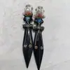 Direct from the manufacturer: natural crystal magic dagger, amethyst witchcraft magic wand, carved piece for home and office decoration