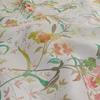 Tecido Jacquard de Flores e Plantas Estilo Retrô Novo Tecido Decorativo para Vestido Cheongsam Dinastia Han Chinoiserie