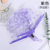 Guarda-chuva Dobrável Triplo Transparente Sakura Deusa Menina Suave Guarda-chuva Automático Guarda-chuva Estilo Girly Ins Fabricante Venda por Atacado em Estoque