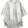 Camiseta Tie-Dye Manga Curta Estilo Hong Kong para Homens 2026 Verão Novo Estilo Tamanho Grande Masculino Solta Estudante Resistente a Manchas Tendência Top