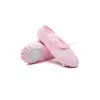 Zapatos de baile para niños, zapatos de suela blanda para niñas, zapatos de ejercicio, zapatos de baile para adultos, zapatos de ballet étnicos color carne para maestras.