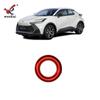 Adecuado para Toyota 24 versión europea CHR modificación arranque de un botón decoración interior decoración de encendido marco especial brillante accesorios