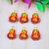 Acessórios de Pingente para Pulseira de Fio Colorido para o Festival do Barco-Dragão Infantil, Incluindo Sachets de Losna, Pingentes de Cabeça de Tigre e Fechos de Longevidade