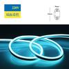Luz suave azul-celeste azul-celeste 12V com faixa de luz fria LED flexível com placa externa à prova d'água azul-gelo