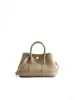 Bolsa de Jardín Mini Piel de Vaca Cuero Genuino Bolso de Hombro Cruzado Bolso de Mano de Oficina para Mujer Nicho de Alta Gama