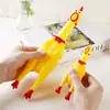 Frango gritando, frango cacarejando, frango de som estranho, frango desabafando, frango desesperado, frango de apertar, frango grasnando, brinquedo de cachorro de estimação atacado