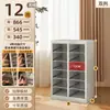 Gabinete de Almacenamiento para Uñas Archivero A4 Caja de Almacenamiento para Esmalte de Uñas y Gel Divisor de Cinta Cosméticos con Base Plana Muestras de Belleza Maquillaje Horneado