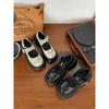 Zapatos Mary Jane de punta redonda para mujer estilo preppy uniforme JK japonés zapatos de una sola capa suela gruesa zapatos Mary Jane zapatos de tacón grueso para mujer zapatos de cuero otoño