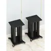Soportes para Altavoces de Audio Amortiguadores de Vibraciones de Pie Estantería KTV de 8 pulgadas 10 pulgadas 12 pulgadas Soporte Profesional Completamente Metálico