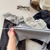 Camiseta Base de Algodón Puro con Cuello Volante Floral Artístico para Niñas de 1 a 6 Años, Camiseta de Manga Larga Estilo Bosque Vintage, Ropa Infantil