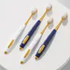 Cepillo de Dientes de Cabeza Ancha Sam's Same Paquete de 6 Adulto Hogar Pareja Seda Densa Cepillo de Dientes de Cerdas Suaves de Alta Calidad Fabricante Venta al por Mayor