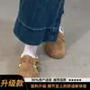 Sandalias Birkenstock versátiles de estilo retro con suela gruesa y tiras cruzadas para mujer, nueva colección primavera/verano 2026, zapatillas de estilo artístico y natural con punta cerrada