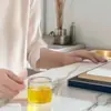 Taza Pequeña de Seis Colores con Asa, Taza de Té de Vidrio Transparente, Juego de Té, Taza de Degustación, Taza de Té Kung Fu, Taza de Aroma