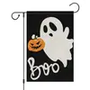 Banderas de Jardín de Halloween Transfronterizas, Lindas Decoraciones Festivas de Fantasmas, Banderas para Jardín y Patio, Banderas de Bienvenida para la Puerta Principal