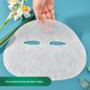 Máscara de pano Jade Water Linglong, com retenção de água, fibra leve e respirável, boa sensação de aplicação, vem com papel de máscara seca de hidrogel