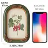 Moldura de Foto Vintage Esculpida Clássica de Resina de Luxo Leve Estilo Francês Pintura de Pendurar Suporte de Exibição de Moldura de Arte Meio do Século Pode Conter Fotos