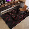 Alfombra para Habitación de E-Sports Transfronteriza de Terciopelo de Cristal Estilo Tecnología 3D Alfombra para Sala de Estar Alfombra para Suelo de Silla Giratoria de Dormitorio Alfombra Insonorizada y Resistente a Manchas