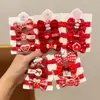 Goma para el Pelo Roja con Lazo para Niñas Pequeñas, Banda Elástica de Alta Elasticidad que No Daña el Cabello, Cuerda para el Pelo Accesorio para el Cabello Sanrio