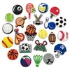 Hebilla Decorativa Auxiliar para Zapatos Crocs Flor de Zapato de Goma Suave de PVC Hebilla para Bolso Flor de Zapato de Dibujos Animados Hebilla de Zapato Varios Estilos de Bola