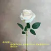 Flor artificial transfronteiriça rosa única para decorações de casamento, festas de fim de ano, decoração de casa, fundos para fotografia e comércio exterior