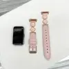 Adecuado para Correa Huawei Band 11 Pro 10Nfc, Lujo Ligero, Alto Valor Estético, Moda Pulsera Reloj Estilo Chanel Nácar