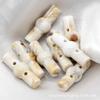 25x 9mm brilhante Hengchuang cilíndrico resina botão dois furos Guofeng botão suéter DIY cor botão atacado