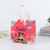 Cross-border Amazon Laminado Não-tecido Ecologicamente Correto Saco de Compras Ovo Coelho Presente de Páscoa Tote Atacado