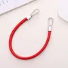 Novo Estilo Corrente de Mão de Corda de Couro Acessório para Capa de Celular Corrente para Garrafa de Água Corrente de Celular Joia Presente para Mulheres