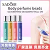Perfume Corporal Sadoer Cologne Todo en Inglés Roll-On Fragancia de Larga Duración Refrescante Vibrante Perfume en Roll-On Comercio Exterior Transfronterizo Venta al por Mayor