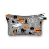 Nueva Bolsa de Cosméticos Estampada de Halloween Estilo Coreano Bolsa de Almacenamiento de Gran Capacidad Bolsa de Lavar para Salidas Diarias