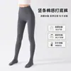 Leggings grises para mujer, estilo fino de verano para usar por fuera, 26 nuevo modelo, efecto reductor, negro, otoño e invierno, pantimedias finas con forro polar