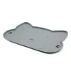 Tapete de Silicona para Mascotas Transfronterizo Impermeable Antideslizante Tapete de Alimentación Borde Elevado Tapete para Comida Tapete para Comedero de Gato y Perro Tapete para Comida de Gato