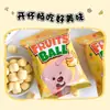 Snacks de Maíz Crujientes Cuadrados Pequeños Sabor Fresa Queso Crema Zanmeng Ruby Coreano Snacks de Ocio
