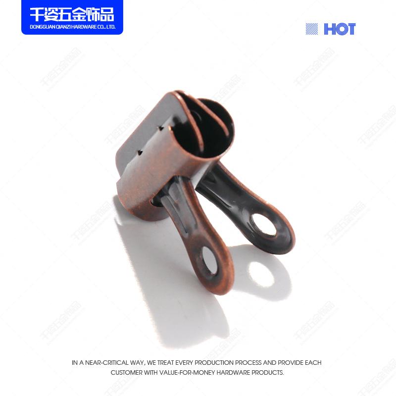 红古铜牛头夹主图03