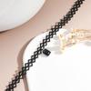 2024 Nuevo Collar para Mujer Estilo Coreano y Japonés Versión Coreana Cadena Sencilla para Clavícula Gargantilla Corta de Moda
