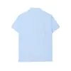2026 Verão Novo Produto Moda de Rua Feminina Europeia e Americana Camisa de Popeline de Manga Curta com Embelezamento de Nó de Corda W019 1924