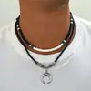 Set de Colgante de Collar Multicapa Transfronterizo de Amazon, Gargantilla de Moda Estilo Retro, Cadena para Suéter Estilo Étnico al por Mayor