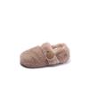Novos Sapatos de Algodão de Inverno 2026 para Crianças, Sapatos Quentes com Velcro Estilo Coreano para Meninas, Sapatos Peludos Estilo Coreano, Atacado de Sapatos de Algodão