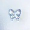 Acrílico Galvanizado UV Colorido Pintura al Óleo Transparente Mariposa DIY Cadena para Teléfono Móvil Bolso Colgante Joyería Accesorios Material Cuentas Sueltas