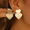 Pendientes Exagerados de Hoja Europeos y Americanos Transfronterizos al por Mayor Flor Pequeña Pendientes de Hoja Personalizados de Gama Alta Pendientes para Mujer Retro
