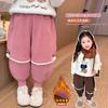 Pantalones de Invierno para Niñas con Forro de Felpa 2025 Nuevos Pantalones de Pana Gruesa de Invierno con Forro de Felpa y Algodón para Bebés