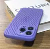 Refrigeración y Transpirable de Verano Adecuado para Funda de Teléfono Móvil Apple 15Promax Nuevo iPhone14 Cubierta Protectora Ultra Delgada Anti-Caídas