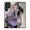 Adecuado para Samsung A16 Funda para Teléfono Móvil S25Ultraa90 Funda de Cristal A70 Comercio Exterior S26 Funda Protectora A54 Mármol