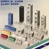 Coletor de admissão/escape de distribuição de ar tipo T conector de passagem reta multi-saídas coletor distribuidor de caminho de ar coletor distribuidor de água de alumínio 2 portas