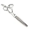 Tijeras de Corte al Aceite de 6.0 pulgadas, Tijeras de Peluquería, Tijeras de Barbero, Tijeras Entresacadoras, Cuchillas Entresacadoras 07-3