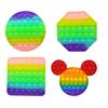 Comercio Exterior Mickey Mouse Control de Plagas Pionero Pop It Juguete para Niños para el Desarrollo Intelectual, Versión Mayorista que Brilla en la Oscuridad