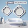 Lavabo Plegable Uso Dormitorio Estudiante Bebé Lavado Pequeño Portátil Viaje Comprimido Palangana de Agua Hogar Lavandería