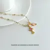 ¡Desmontable! Collar Vintage de Alta Gama Corazón Cruzado con un Diseño Elegante y Versátil, Cadena para Clavícula con Circonitas Micropavimentadas